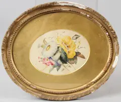 Study of flowers by Thomas Holland, watercolour, offered Oct 2026
