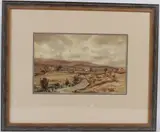 On The Road to Ivy Bridge Dartmoor by Claude Muncaster, 1957, watercolour, offered Oct 2026