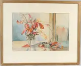 Garavan Menton by Lily Florence Waring, watercolour, sold Oct 2026