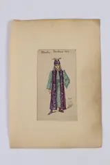 Alhambra Bandsmen Act III by William John Charles Pitcher, ink and watercolour, sold Oct 2026