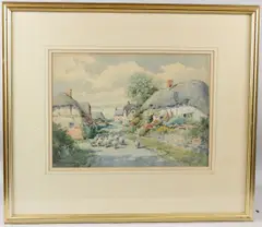 The Old Oak Savernake Wiltshire by Henry John Sylvester Stannard, watercolour, sold Oct 2026