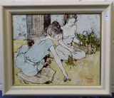 French by Bernard Dufour, oil on canvas, offered Aug 2026