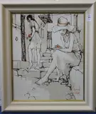 French by Bernard Dufour, oil on canvas, offered Aug 2026