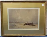 Shrimpers on the French Coast by Thomas Bush Hardy, 1888, watercolour, offered Aug 2026