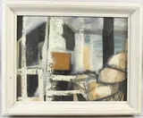 Old Lime Kiln by Reginald James Lloyd, 1962, oil on board, sold Aug 2026