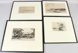 The Northumberland Coast by Oliver Hall, pencil, sold Aug 2026