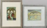 Porthleven 1960 by Reginald James Lloyd, 1957, watercolour, sold Aug 2026