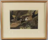 Gardener by Reginald James Lloyd, watercolour, sold Aug 2026