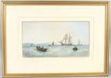 Entrance to the Mersey by John Francis Branegan, watercolour, offered Aug 2026