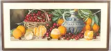 Still life of fruit and flagon by Arthur Dudley, watercolour, sold Aug 2026