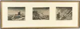 Carne Brea Redruth by Reginald James Lloyd, ink, sold Aug 2026