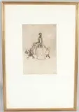 Buggy by Carol Walklin, etching, sold Aug 2026