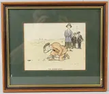 The Woman Hater by H. M. Bateman, print, sold Aug 2026