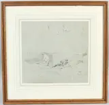 New Road Paddington by John Linnell, 1811, pencil, sold Aug 2026