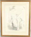 Earth raises up her head from darkness by May Ruddick, pencil, sold Aug 2026