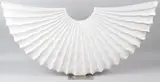 Fan carved and painted wood sculpture on metal plinth with engraved signature by Benoit Averly, sculpture, offered Aug 2026