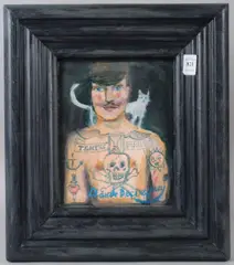 Tiny Ghost by Gary Ray Smith, 2025, oil on panel, sold Jul 2026
