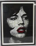 Mick Jagger by Russell Young, screenprint, sold Jul 2026