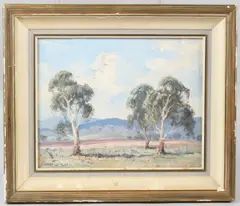 Robertson Landscape by Leonard Long, oil on board, sold Jul 2026