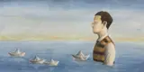 Fleet by James Donovan, pencil on paper, sold Nov 2024