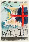 Wylit, Wylit, Weep Llywelyn, Weep.. by Iwan Bala, mixed media, sold Nov 2024