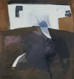 Untitled by Roger Cecil, mixed media, sold Nov 2024