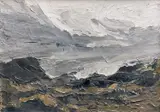 Untitled by Kyffin Williams, oil on canvas, sold Nov 2024