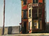 Untitled by Mark Samuel, oil on canvas, sold Nov 2024