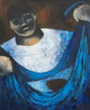 Untitled by James Donovan, oil on canvas, sold Nov 2024
