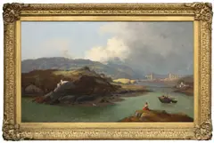 Large by William Gillard, oil on canvas, sold Nov 2024