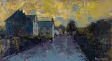 Capel Y Garn by Hywel Harries, oil on board, sold Nov 2024