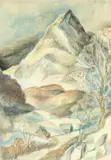 Untitled by Meryl Watts, pastel on paper, sold Nov 2024