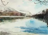 Untitled by David Grosvenor, watercolour, sold Nov 2024
