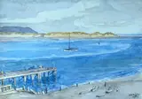 Untitled by Buddug Anwylini Pughe, 1929, watercolour, sold Nov 2024