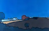 Red Barn - Gwynedd by Tom Jones, pastel, sold Nov 2024
