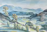 Untitled by Meryl Watts, watercolour, sold Nov 2024