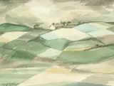 Untitled by Meryl Watts, 1961, watercolour, sold Nov 2024