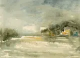 Possibly the Seine by Gwilym Prichard, watercolour, offered Nov 2024
