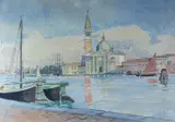 Maggiore by Buddug Anwylini Pughe, watercolour, sold Nov 2024