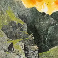 Untitled by Malcolm Edwards, watercolour, sold Nov 2024