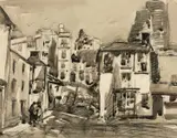 St Mary by Will Evans, watercolour, sold Nov 2024