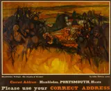 Original 1960 lithographic advertising poster for General Post Office by John Elwyn, print (other), sold Nov 2024