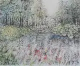 Limited edition by Marcia Gibson-Watt, etching and handwash, offered Nov 2024