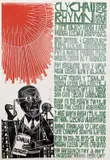 Untitled by Paul Peter Piech, 1991, woodcut, sold Nov 2024