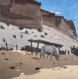 Limited edition by Kyffin Williams, lithograph, sold Nov 2024