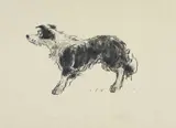 Limited edition by Kyffin Williams, lithograph, sold Nov 2024