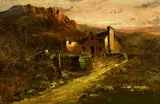 Old Sawpit at Conwy, North Wales by H Cooper, 1909, oil on canvas, sold Nov 2024