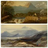 Untitled by William Arnee Frank, watercolour, offered Oct 2024
