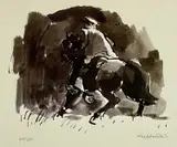 Limited edition by Kyffin Williams, print, sold Oct 2024