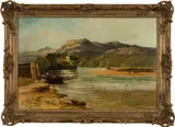 Untitled by E. Morgan, 1908, oil on canvas, offered Oct 2024